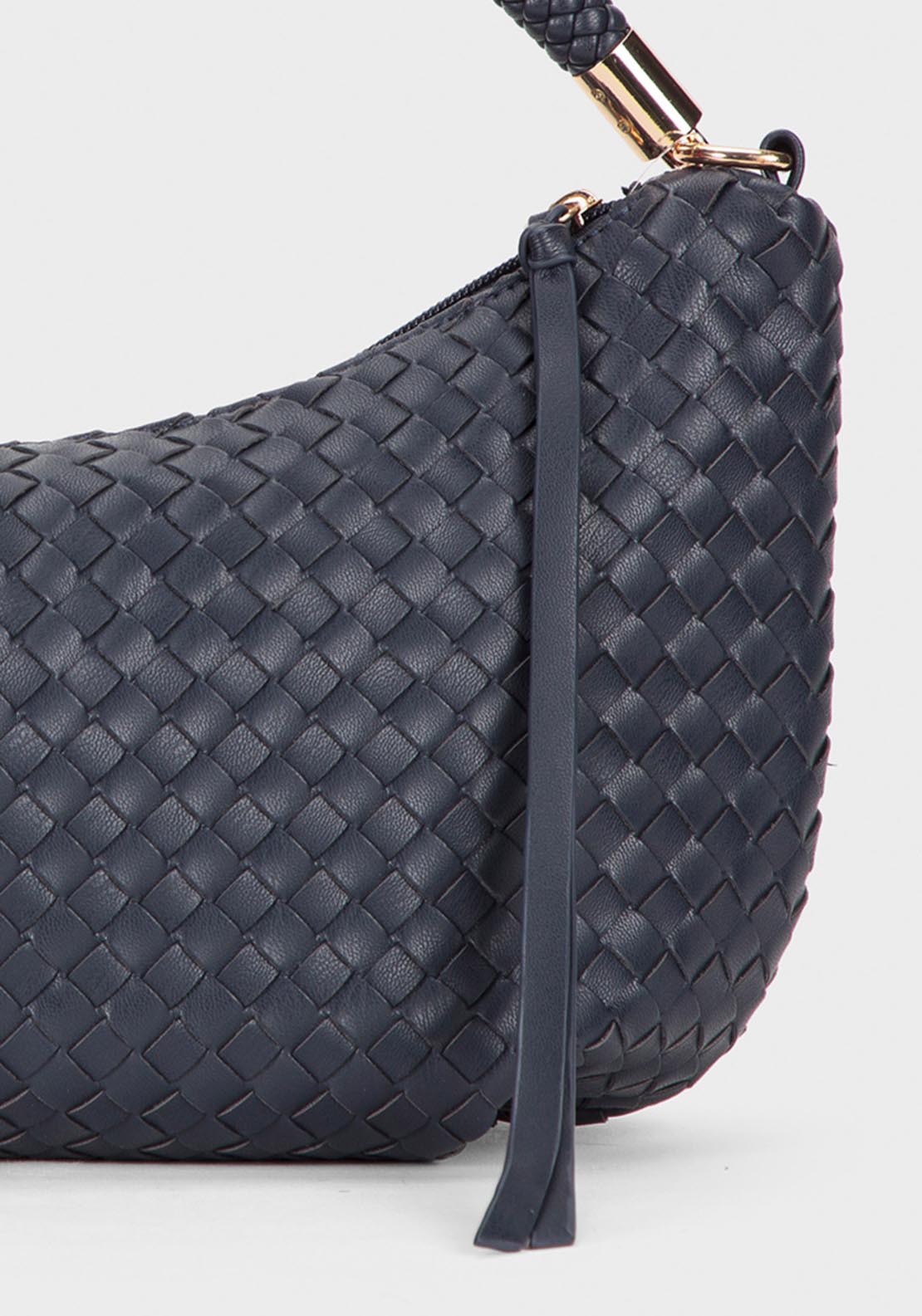 Braided Bag - Blue Navy