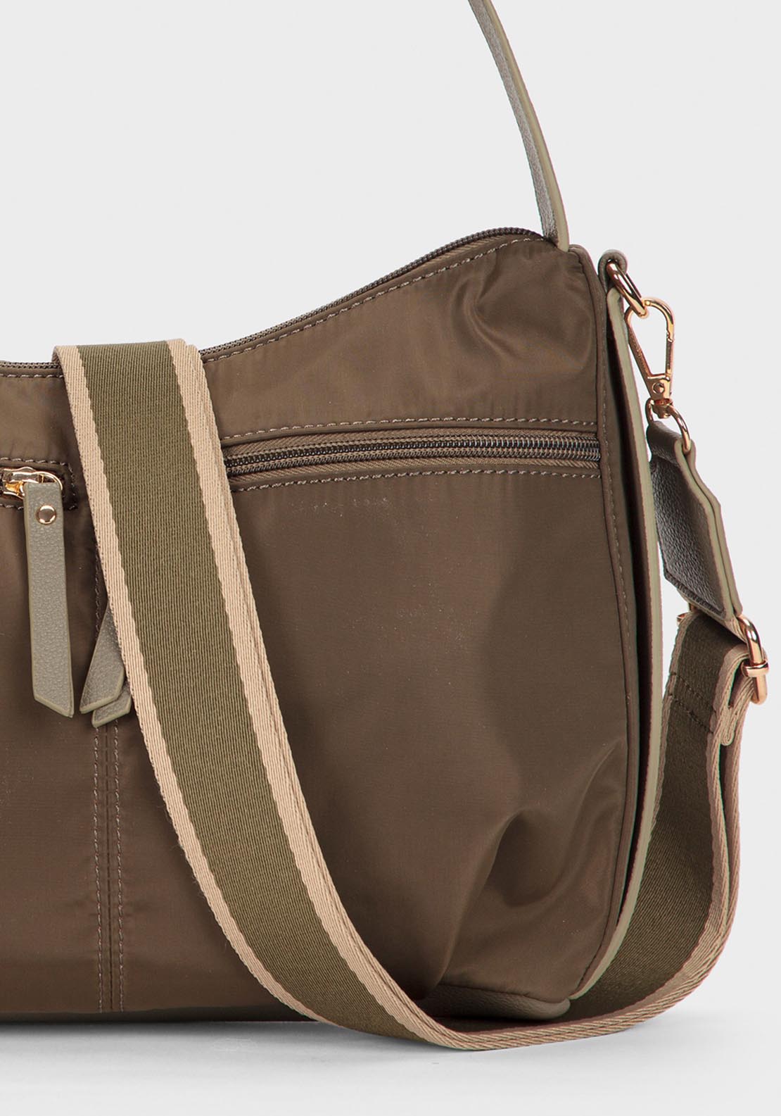 Khaki Shoulder Bag - Green Khaki