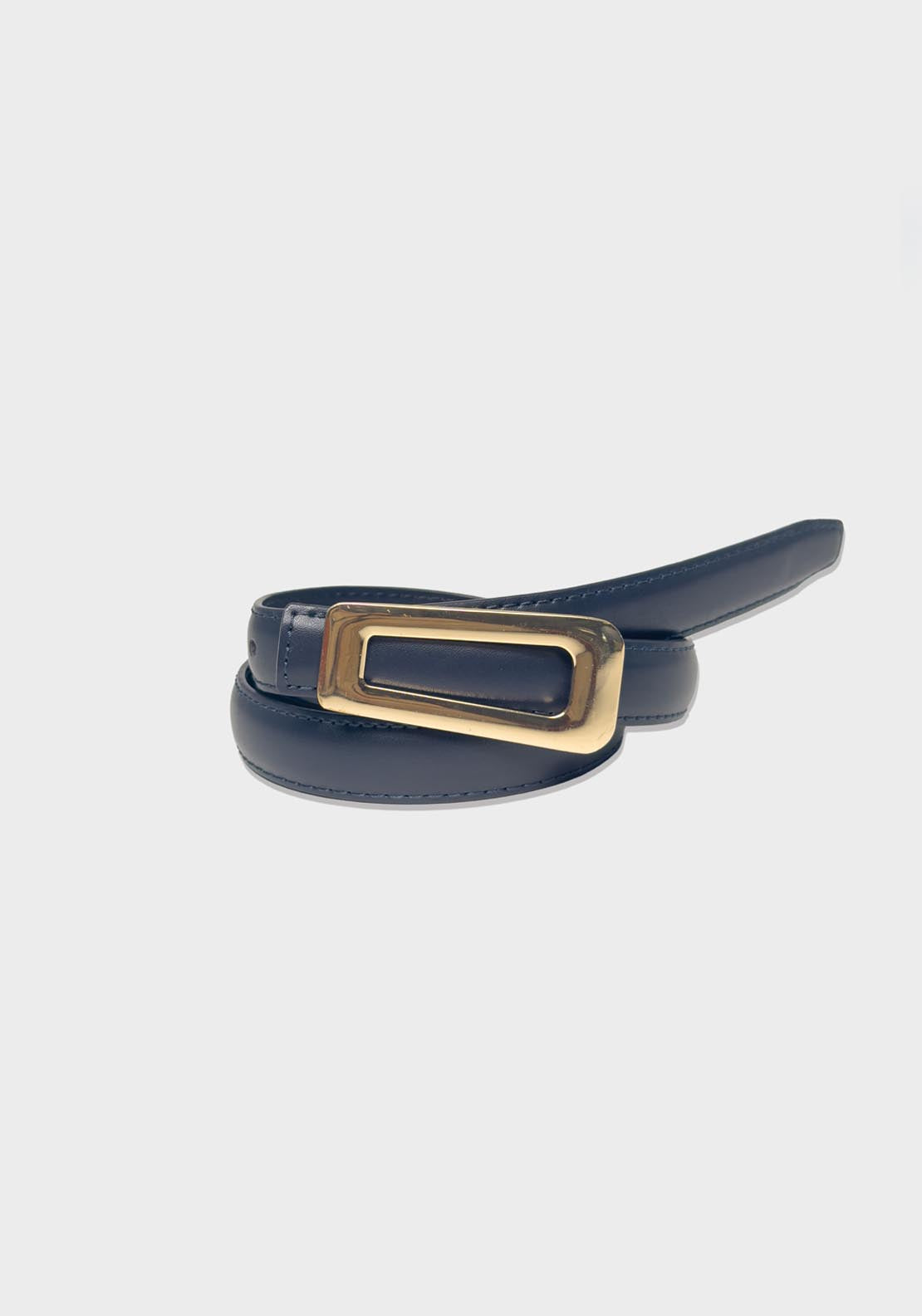 Punt Roma Belt - Blue Navy 1 Shaws Department Stores