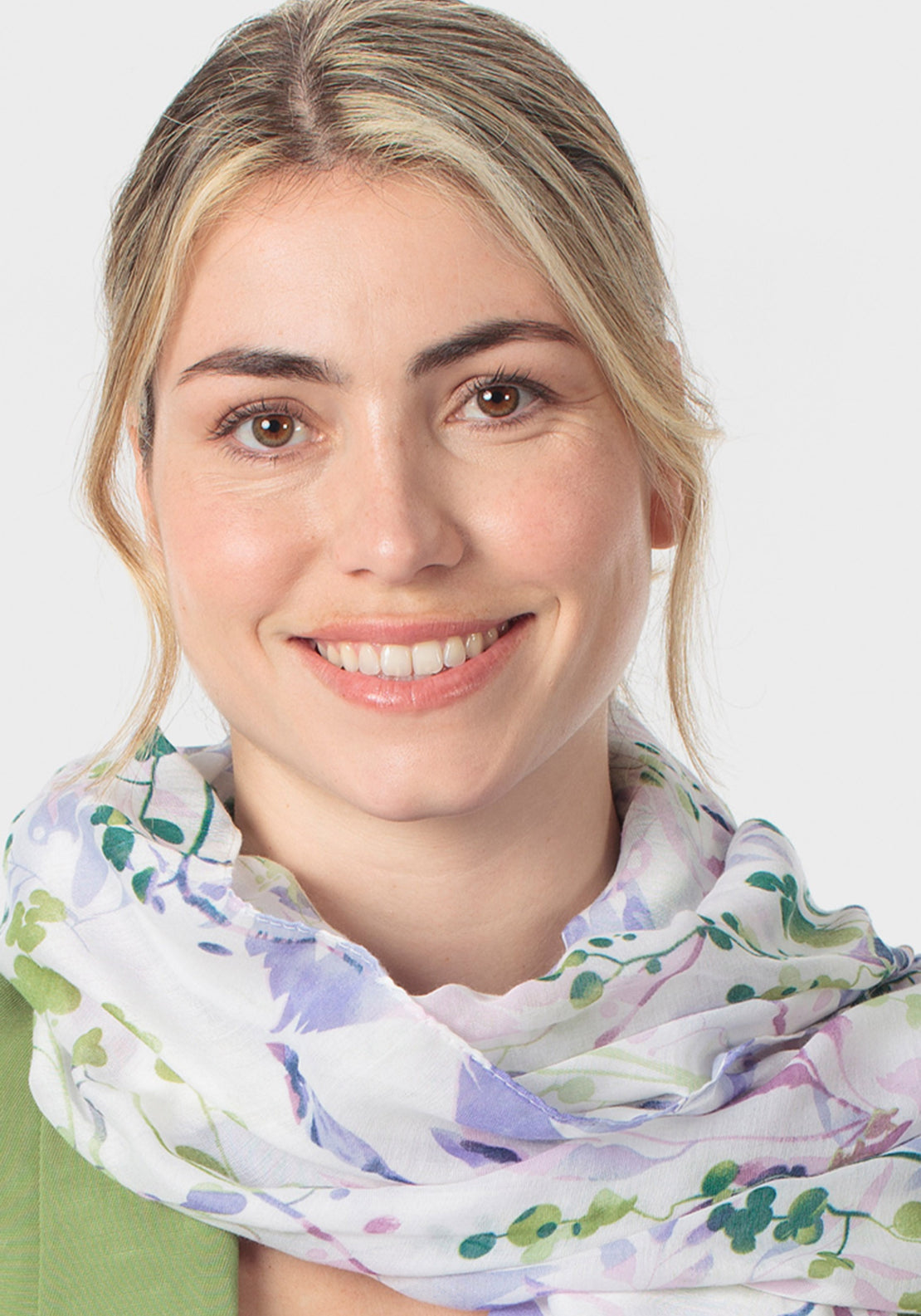 Botanical Scarf - White