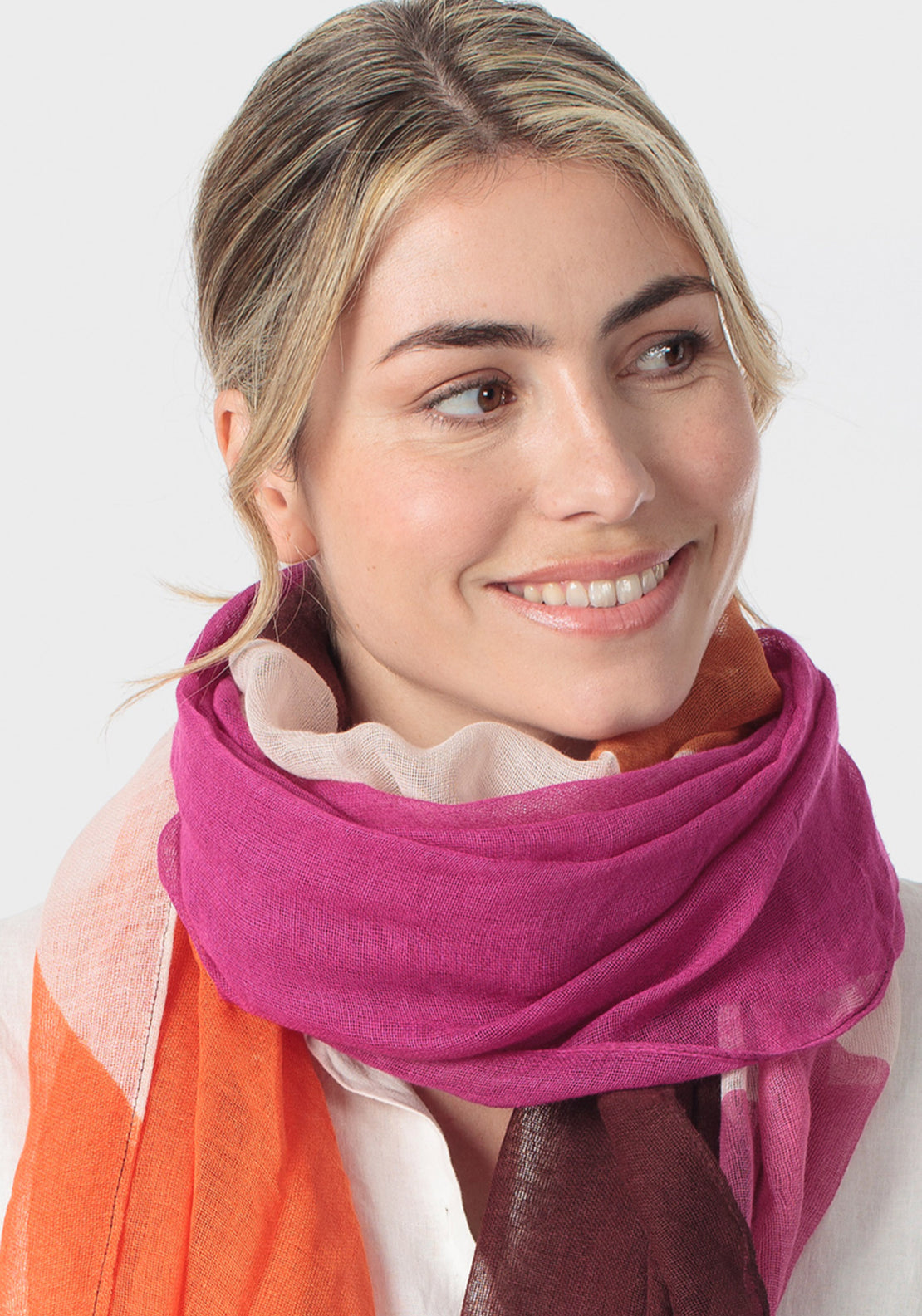Vibrant Scarf - Orange