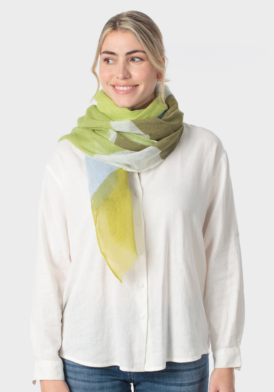 Vibrant Scarf - Green