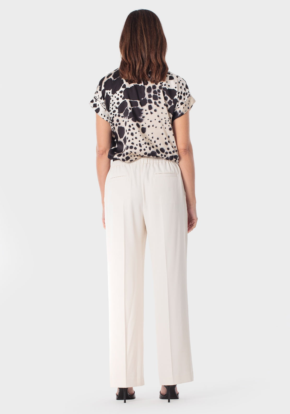 Wide Trousers - White
