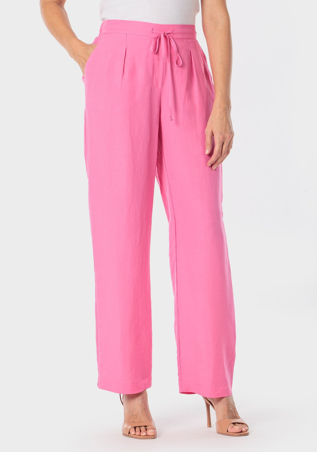 Fuchsia Trousers - Pink