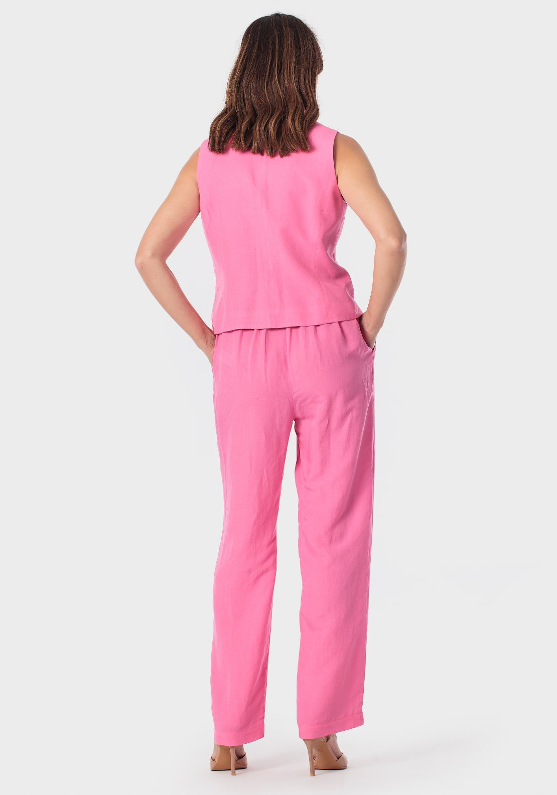 Fuchsia Trousers - Pink