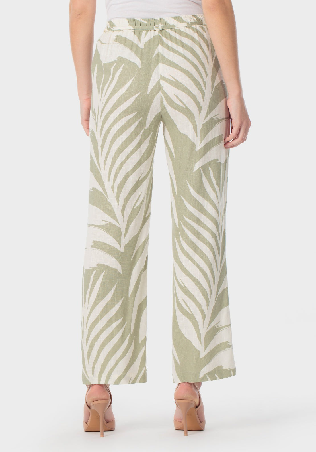 Printed Trousers - Yellow