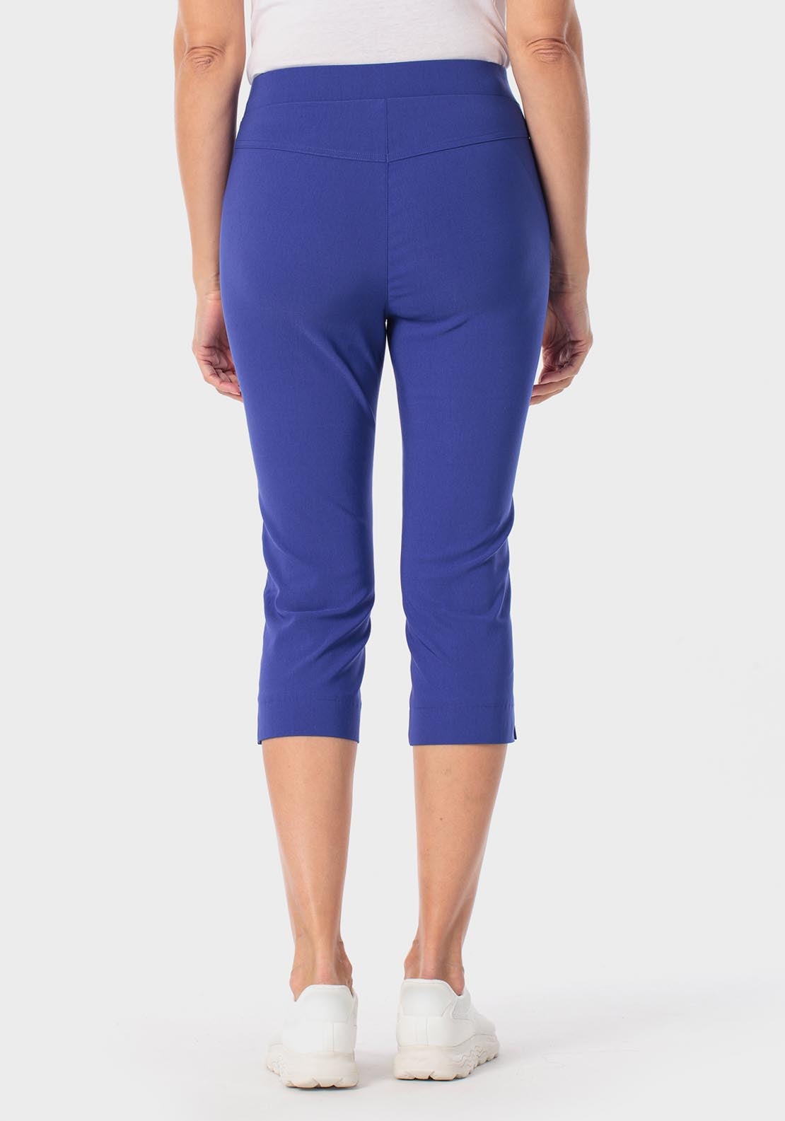 Bengaline Crop Trousers - Blue Klein