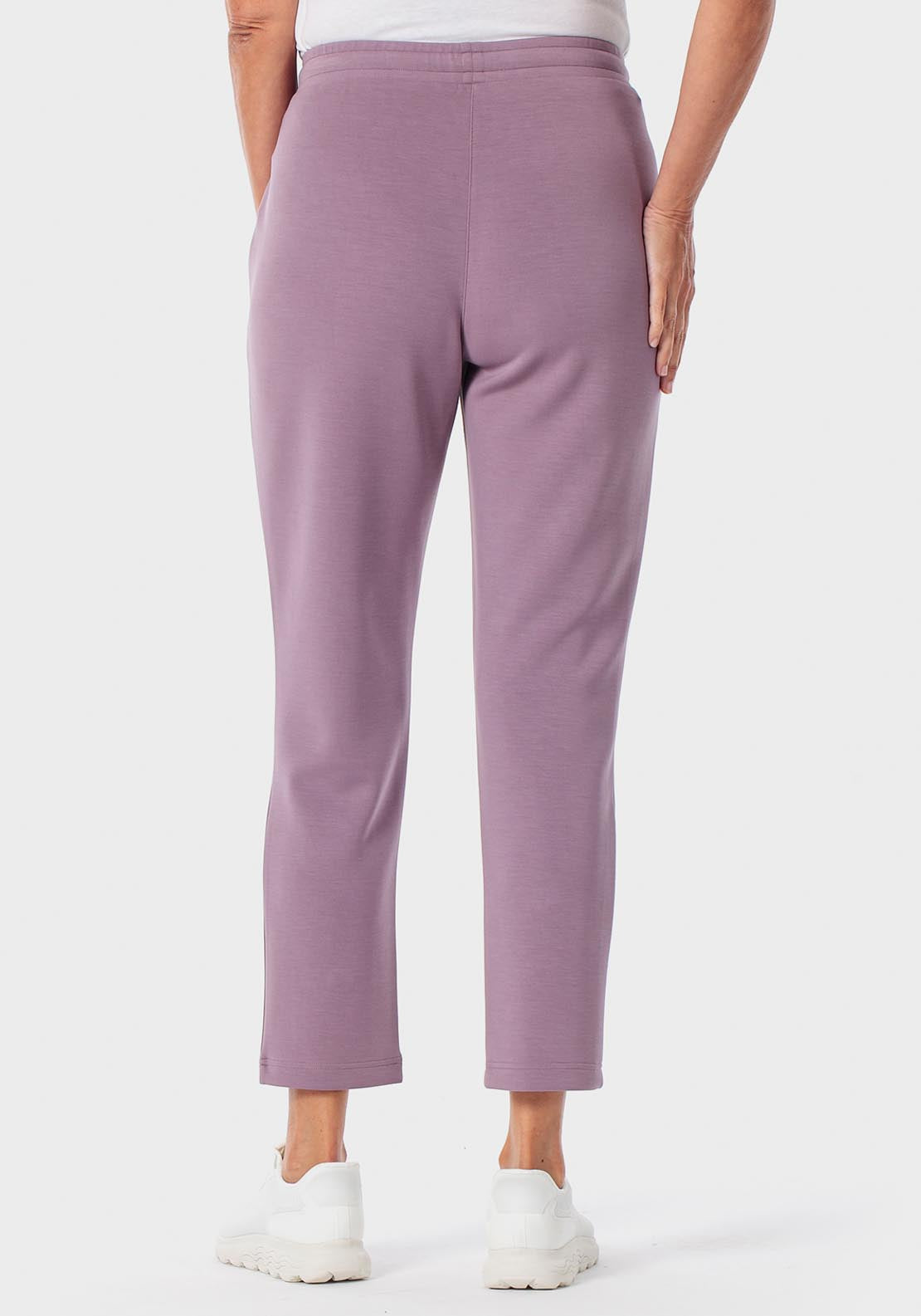 Punt Roma Lilac Trousers - Lilac Powder 2 Shaws Department Stores