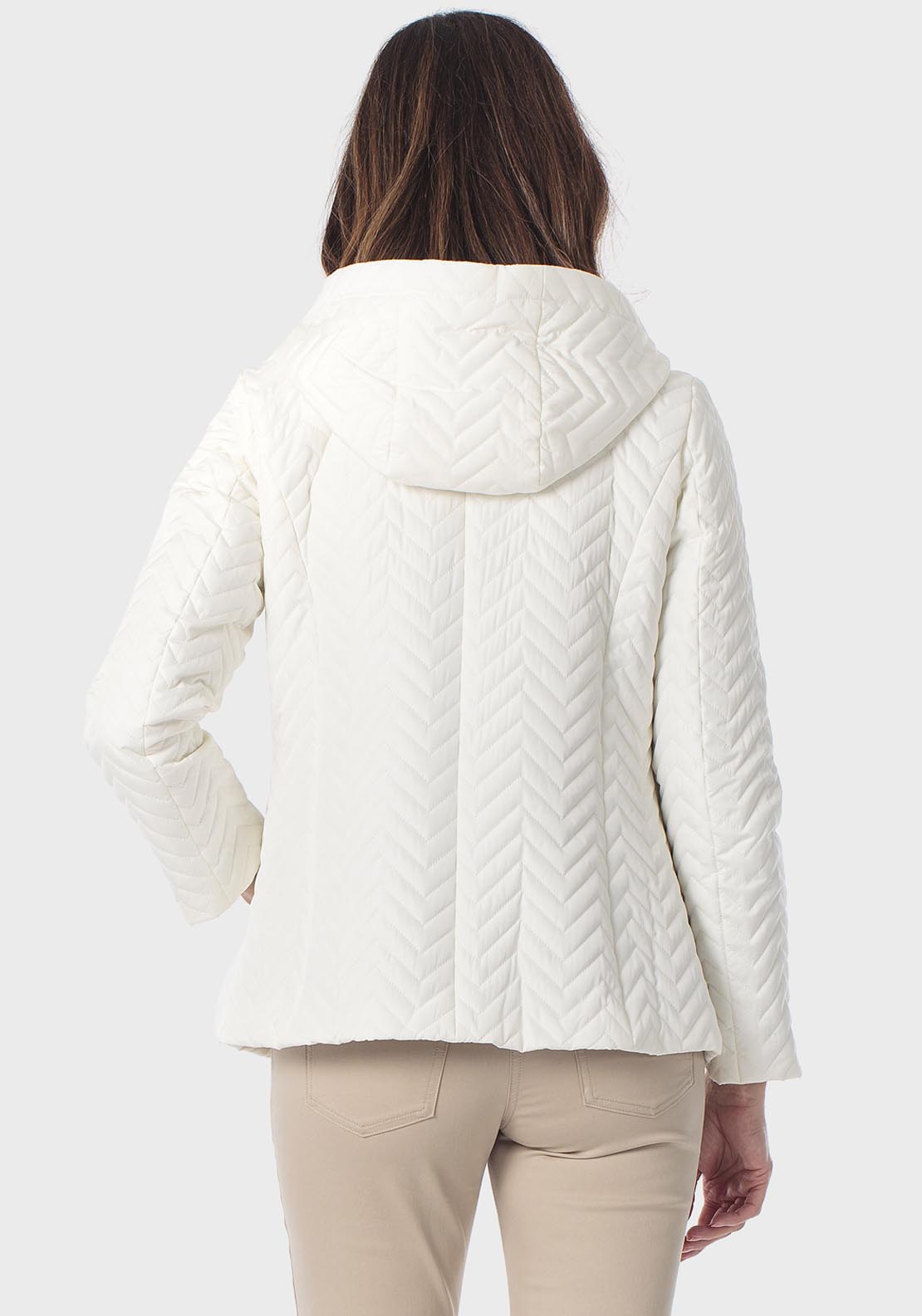 Reversible Parka - White Ivory