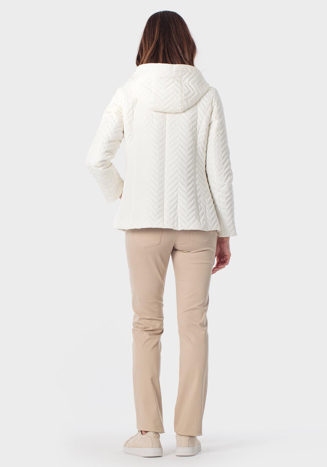 Reversible Parka - White Ivory