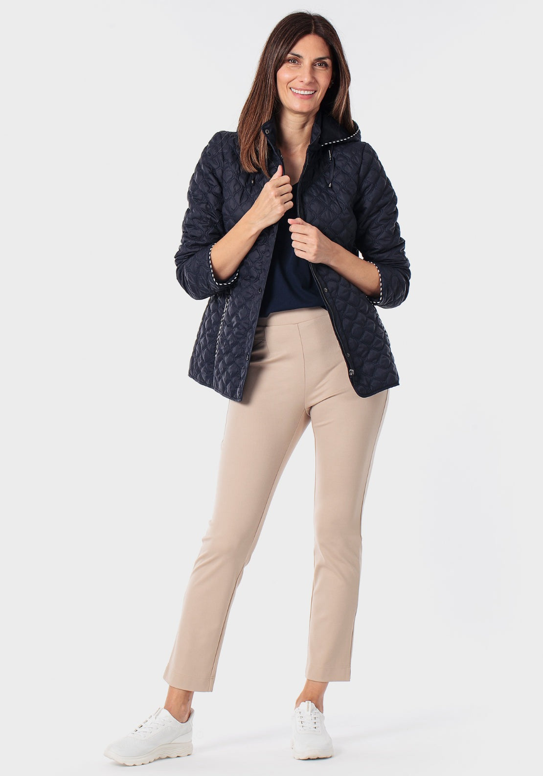 Padded Parka - Navy