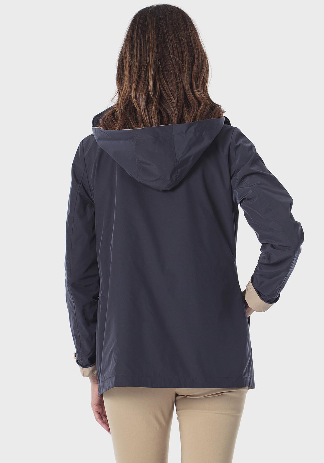 Reversible Parka - Blue Navy
