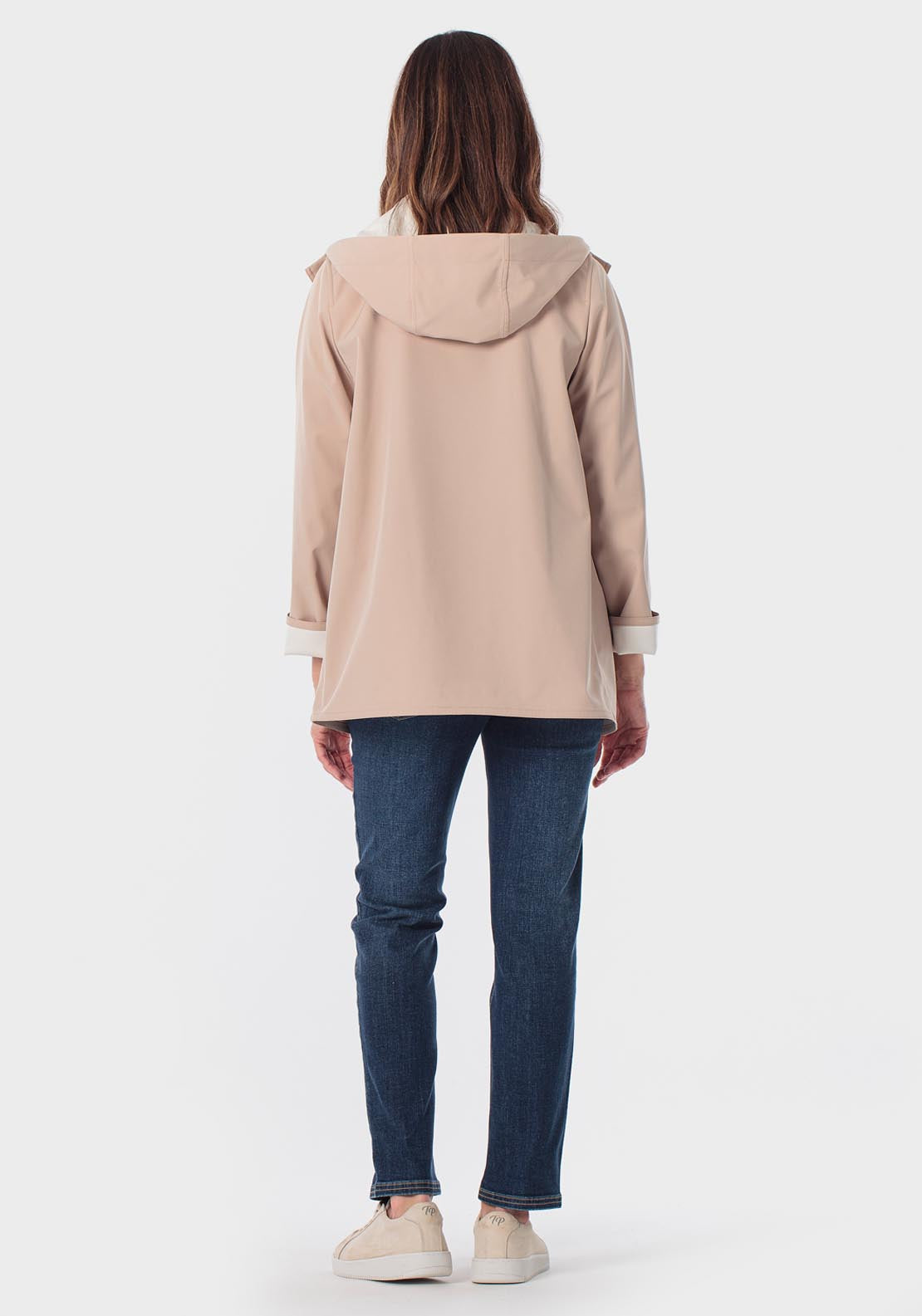 Hooded Parka - Beige