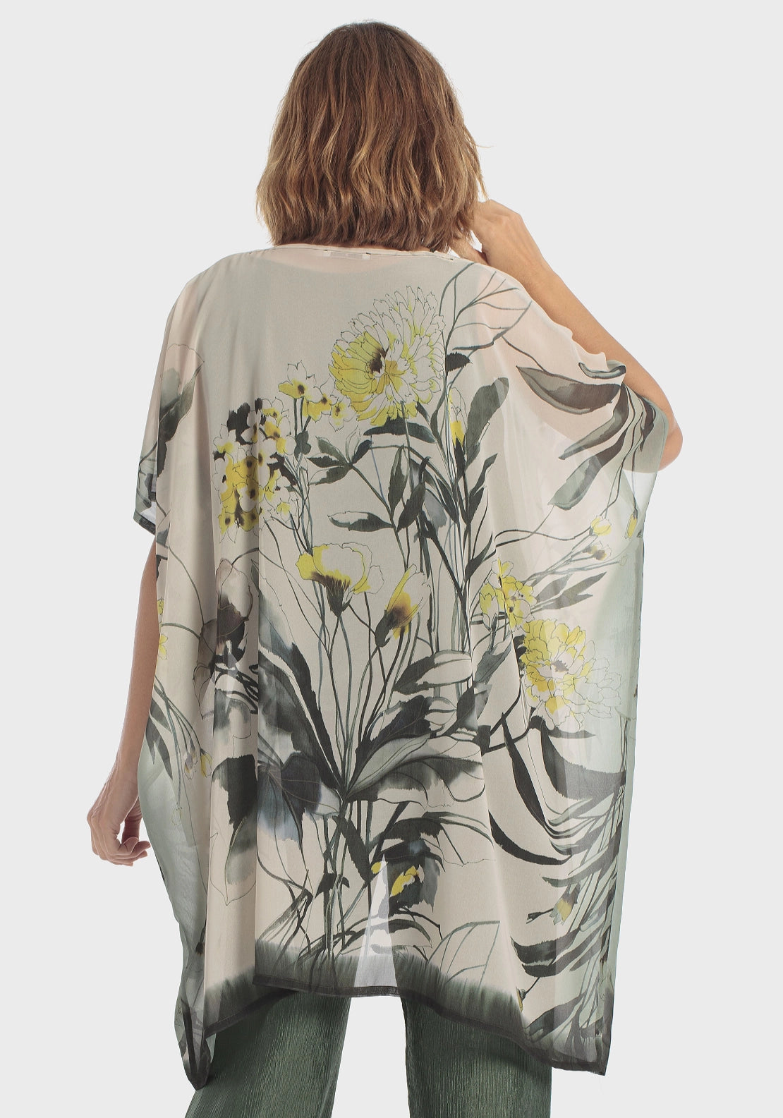 Printed Kimono - Green
