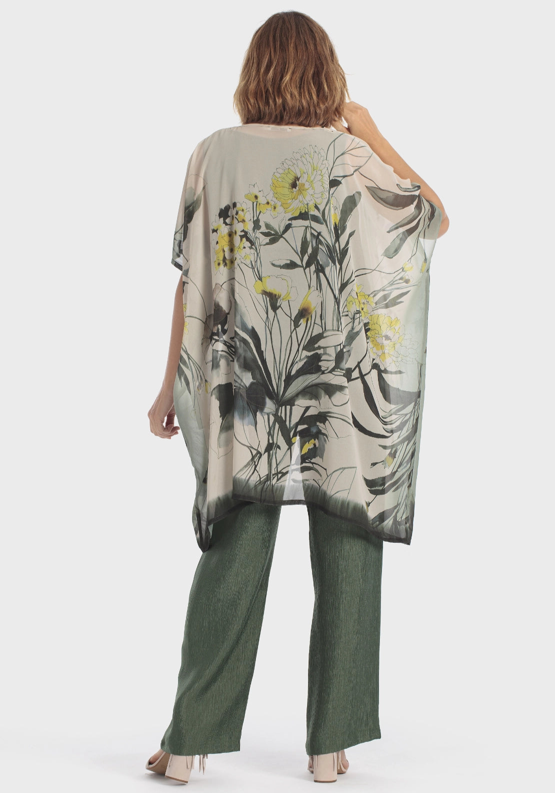 Printed Kimono - Green