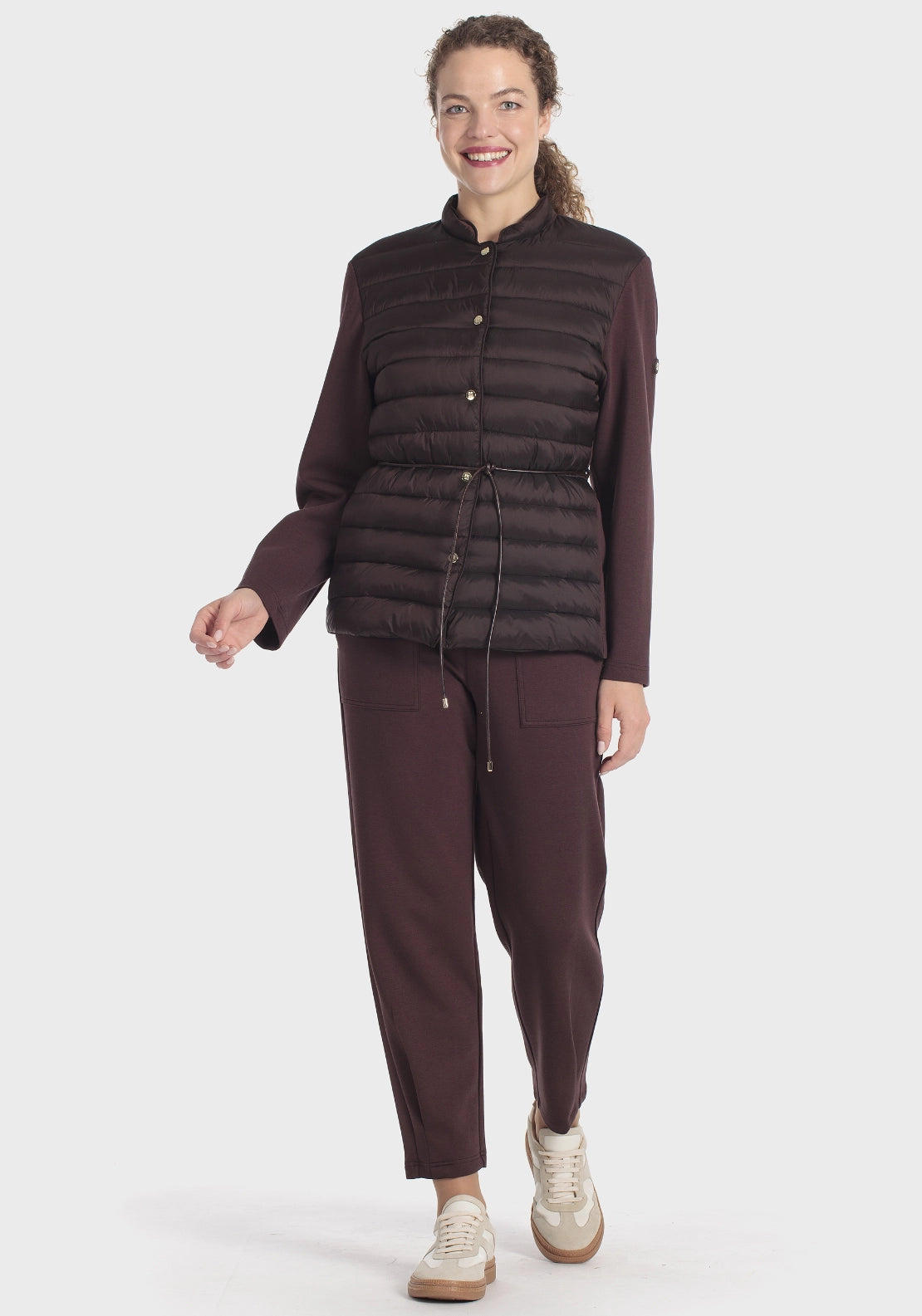Padded Jacket - Brown Chocolate