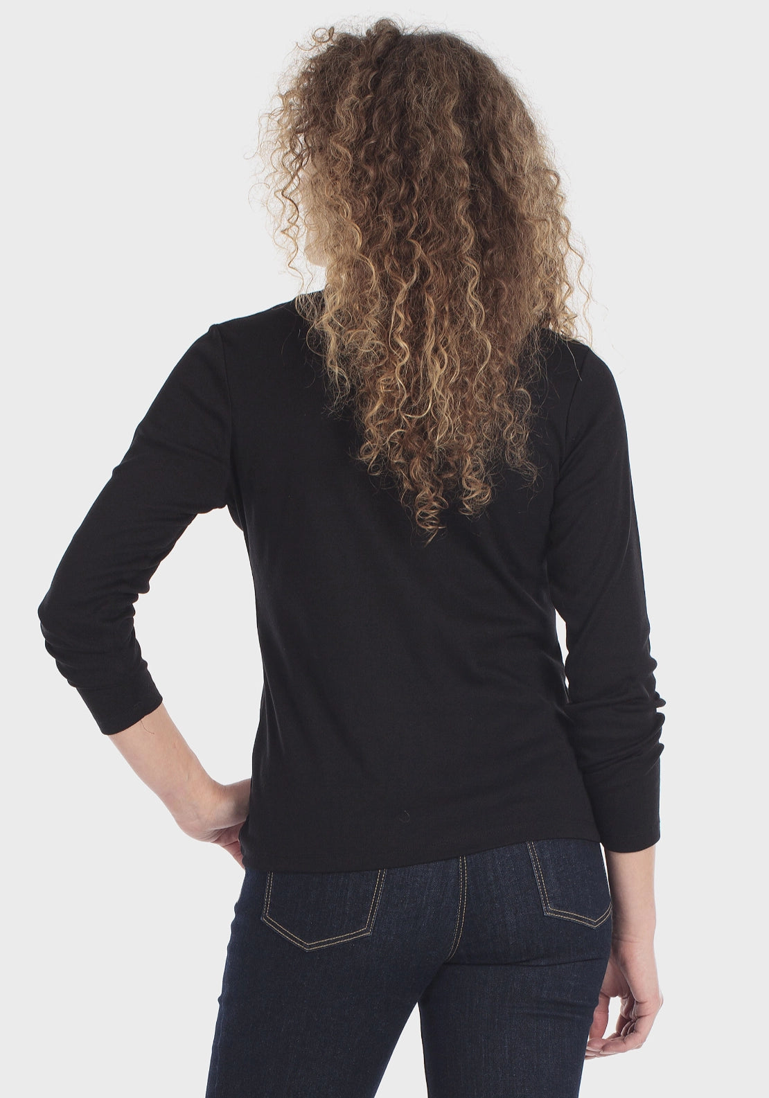 Basic T-Shirt With Studs - White