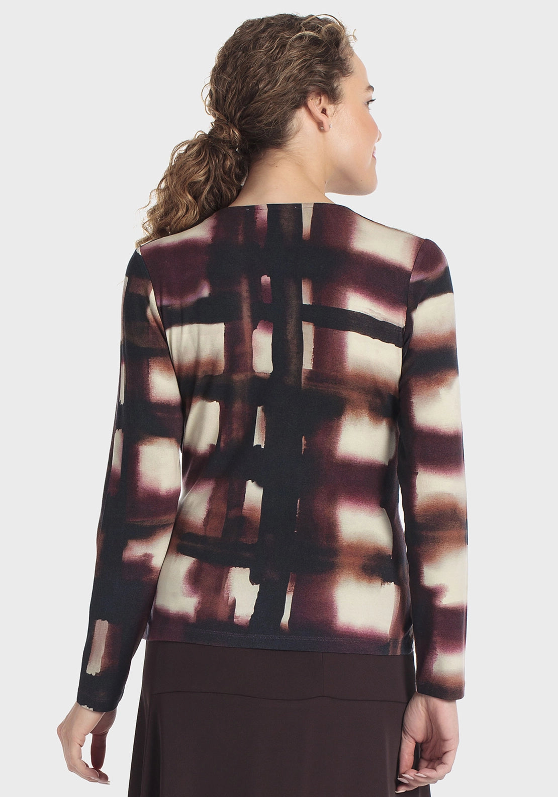 Printed T-Shirt - Purple Mulberry