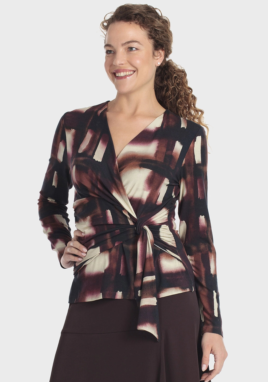 Printed T-Shirt - Purple Mulberry