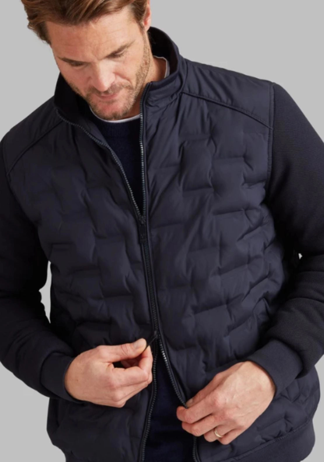 Hybrid Jacket - Navy
