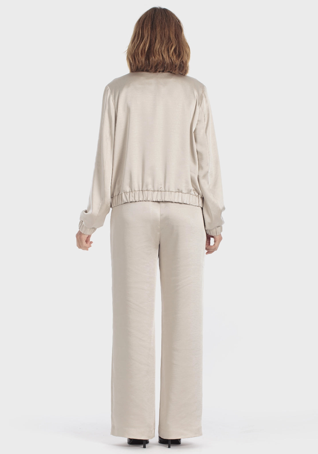 Beige Zip Jacket - Beige