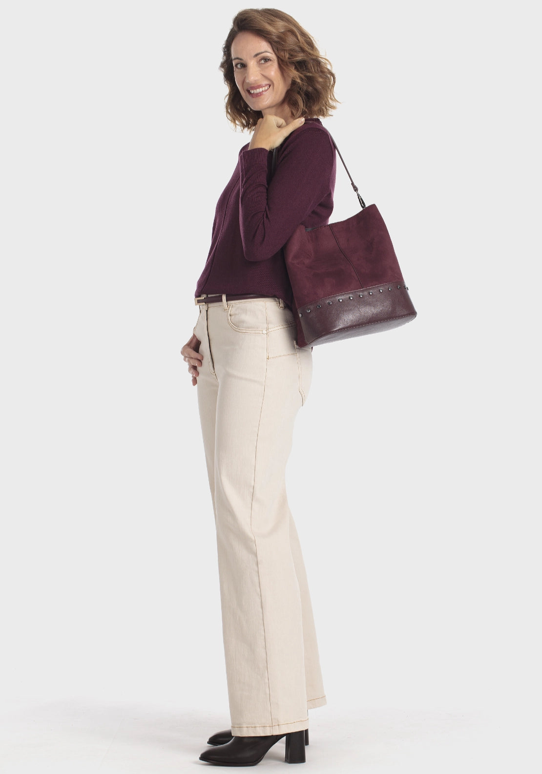 Classic Bucket Bag - Red