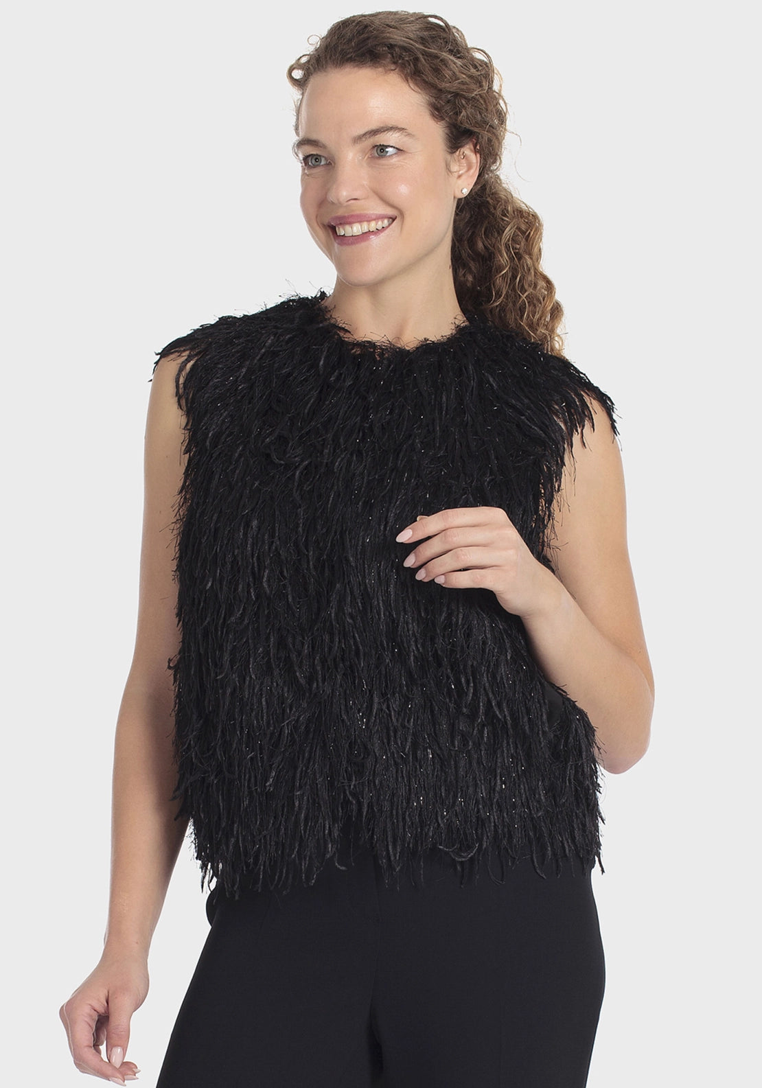 Fancy Waistcoat - Black