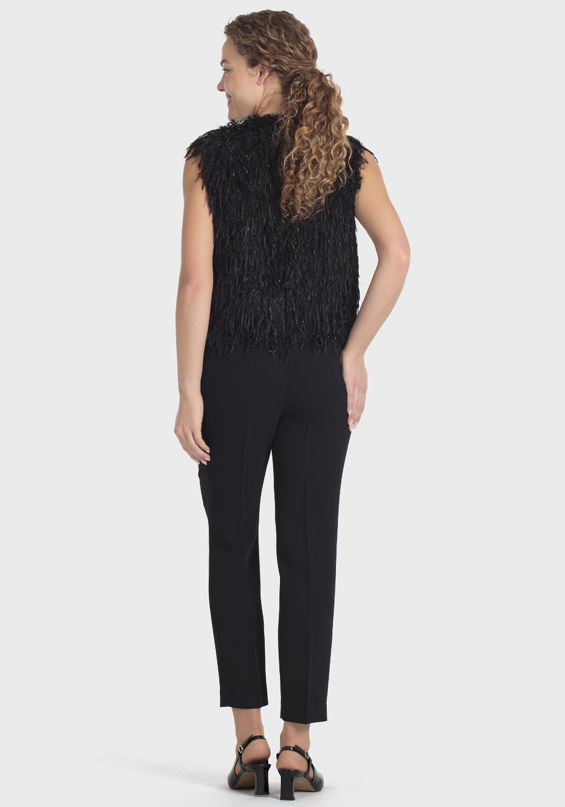 Fancy Waistcoat - Black