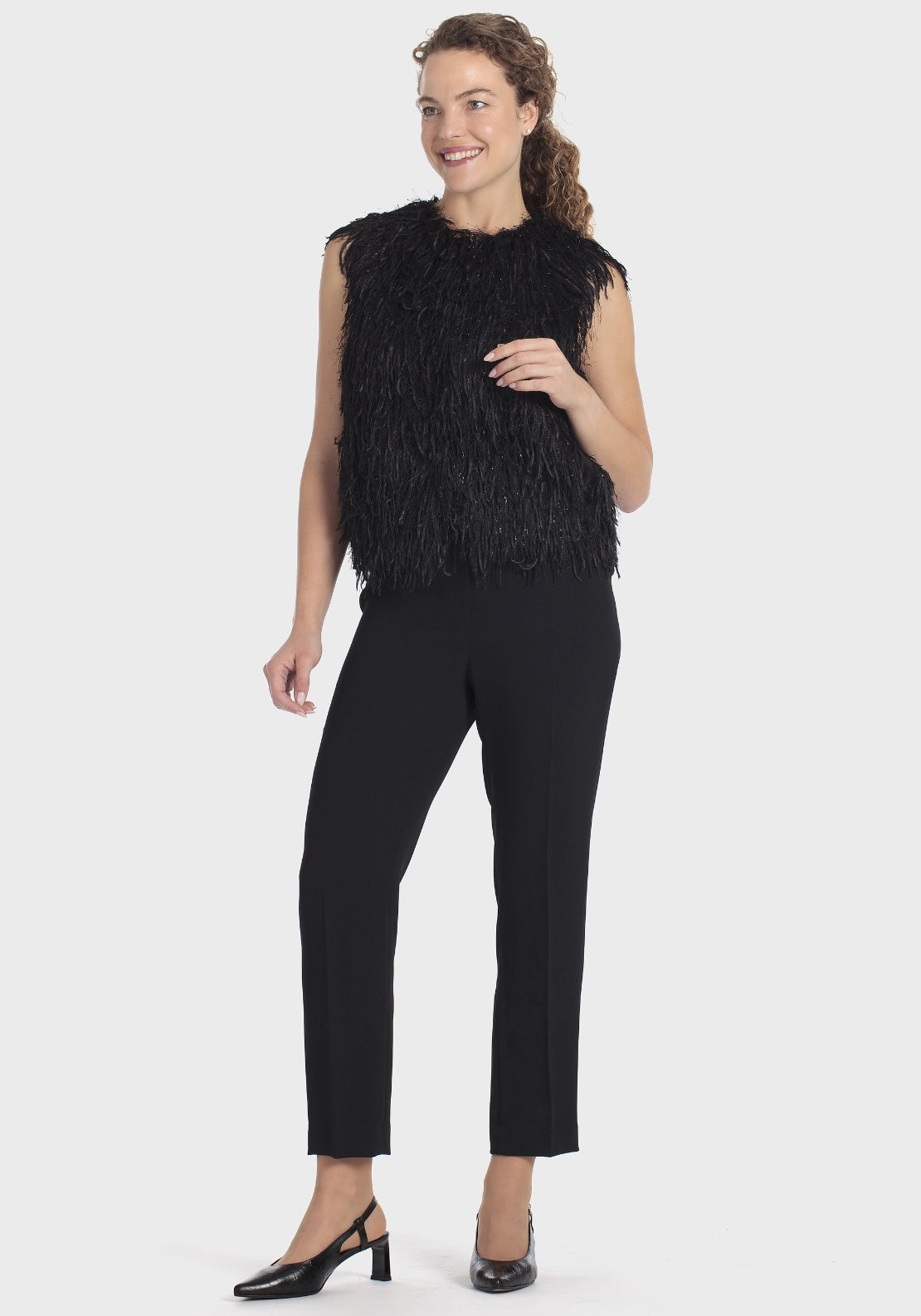 Fancy Waistcoat - Black
