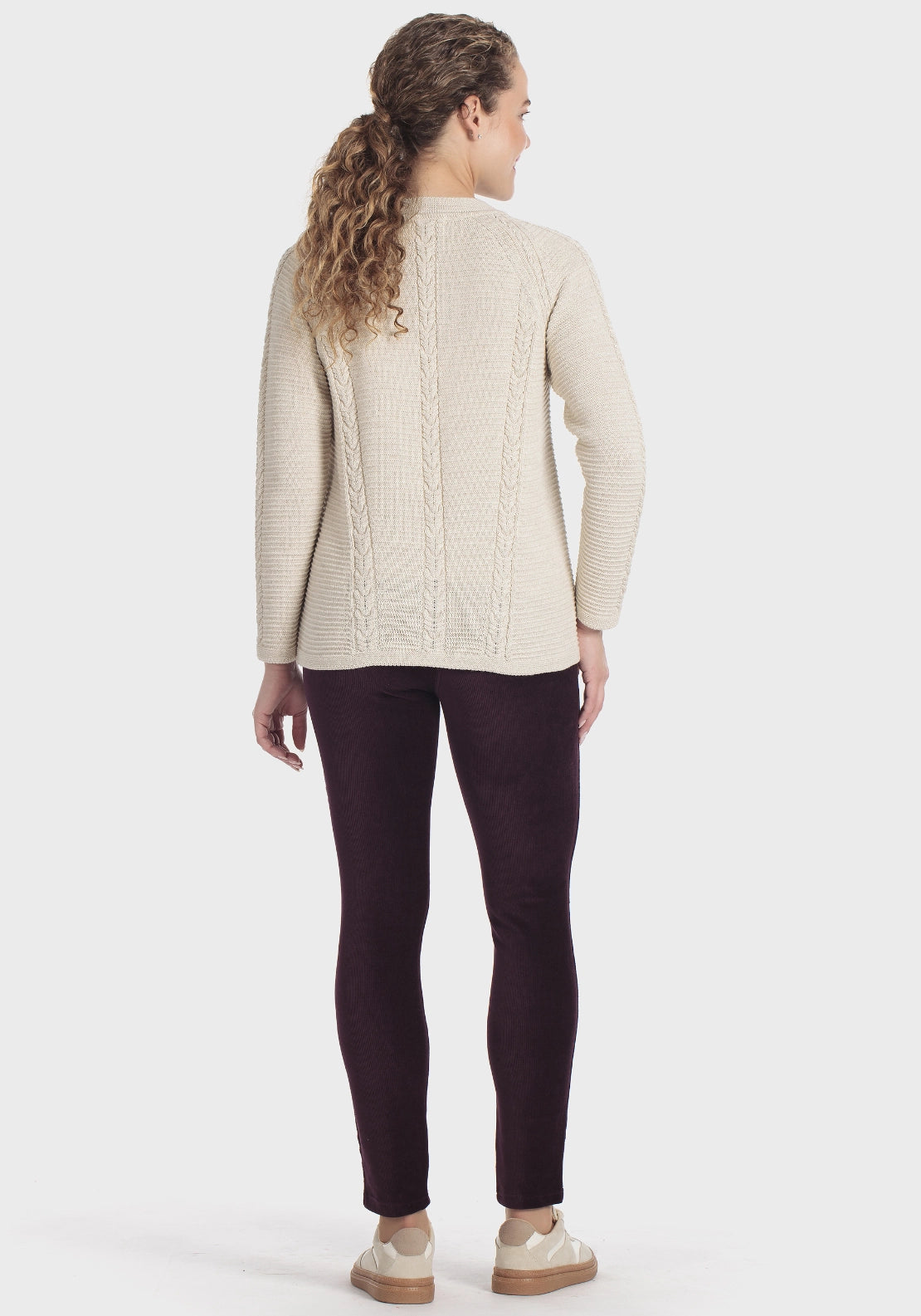 Jacket With Braids - Beige