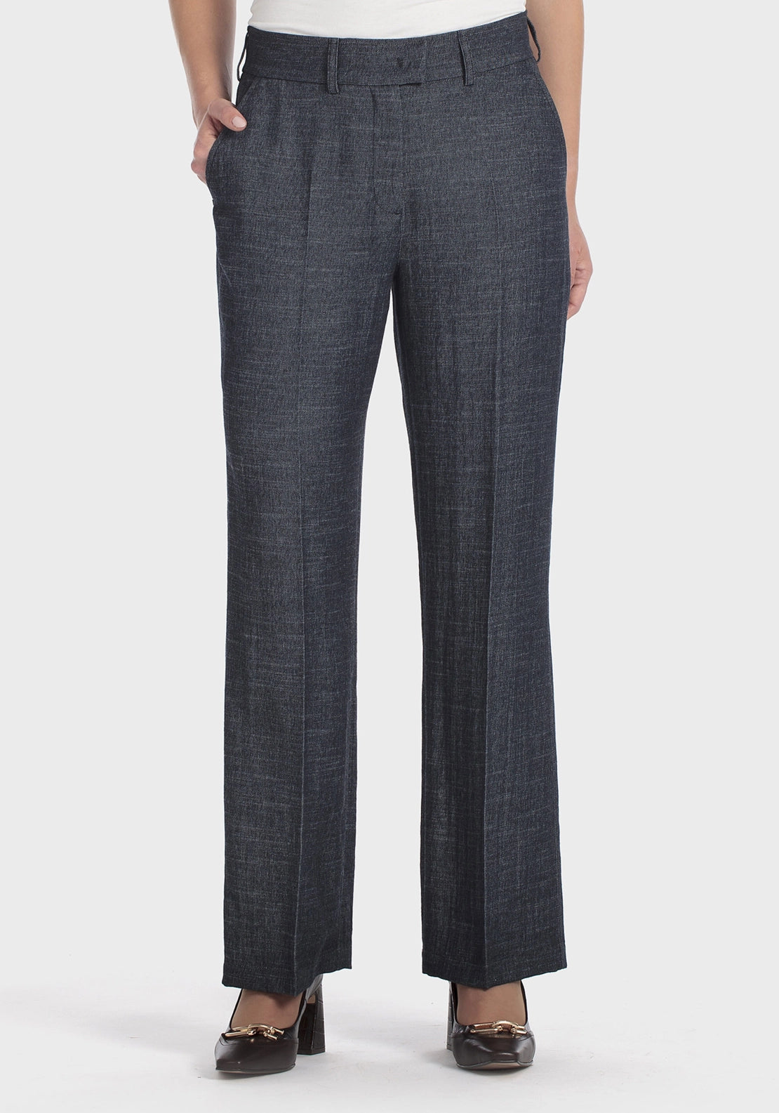 Blue Trousers - Blue Denim