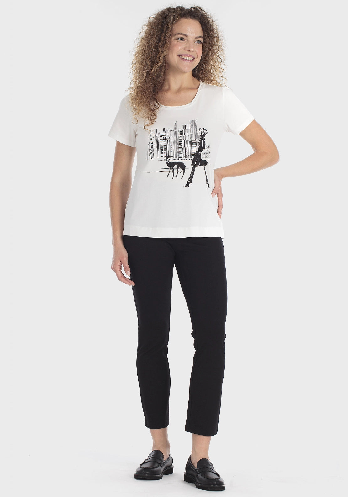 Trousers Ponte Di Roma - Black