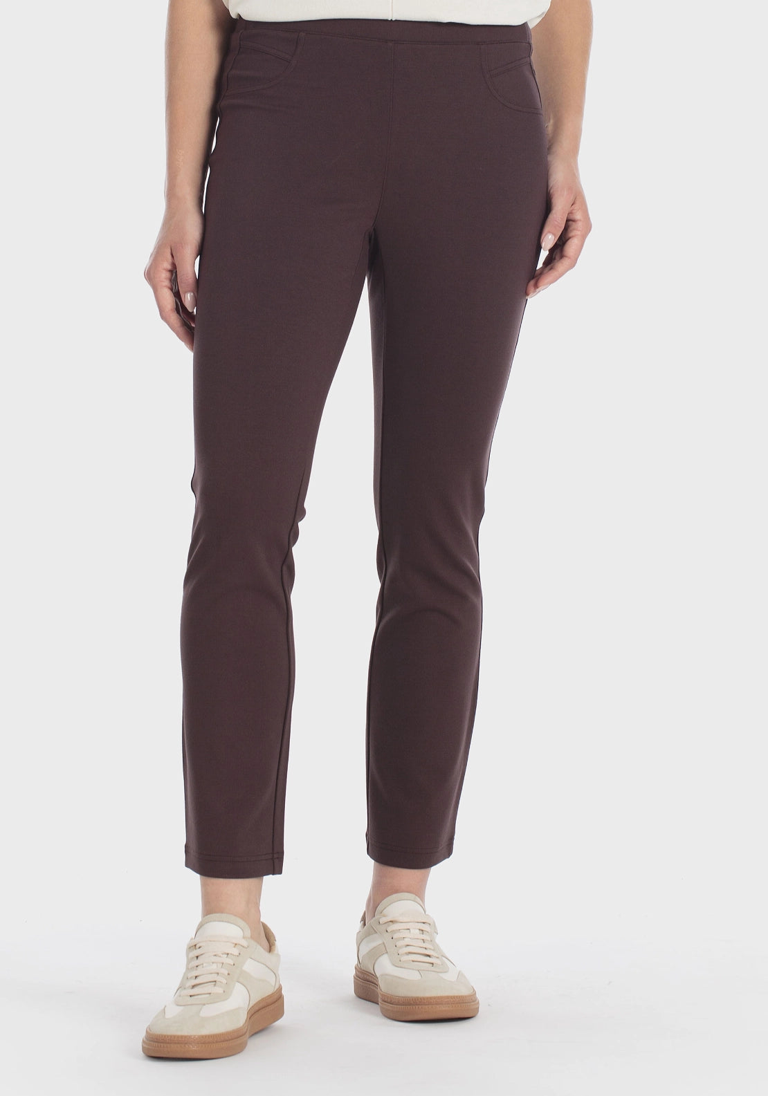 Ponte Di Roma Trousers - Brown Chocolate