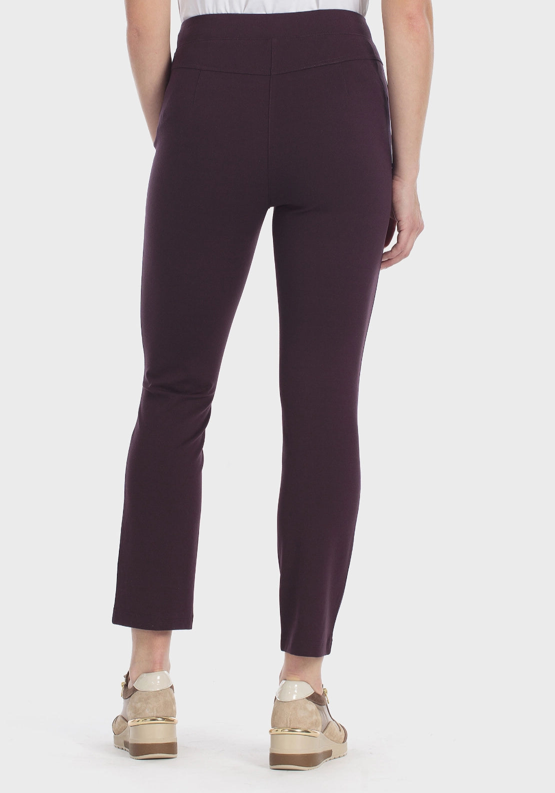 Ponte Di Roma Trousers - Purple Mulberry