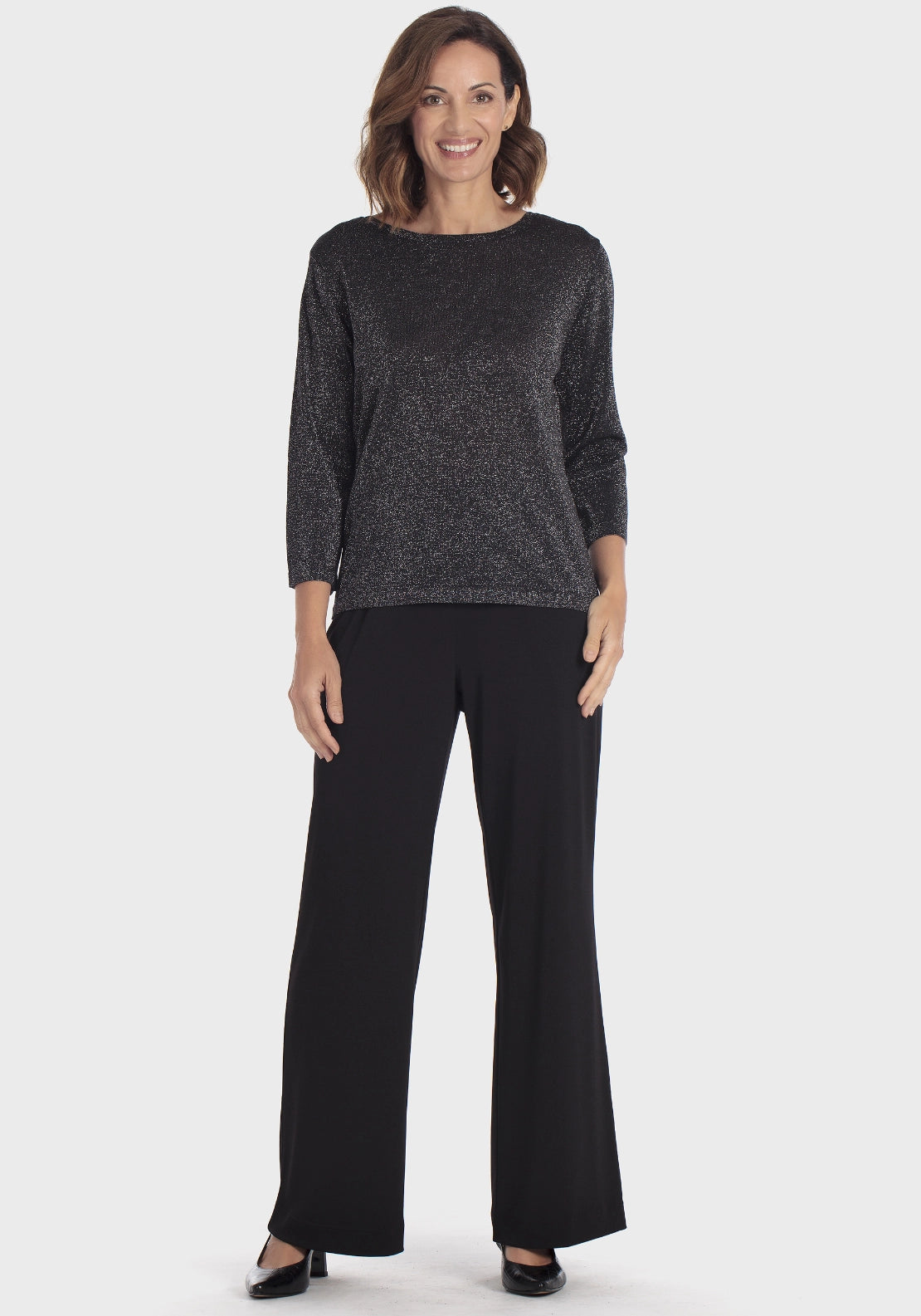Elastic Trousers - Black