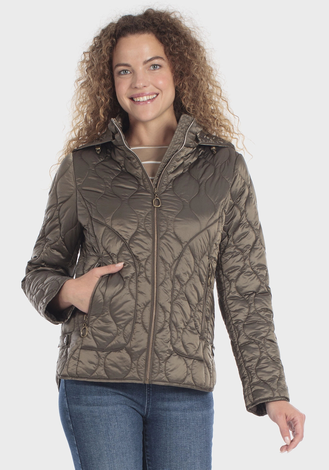 Parka With Hood - Green