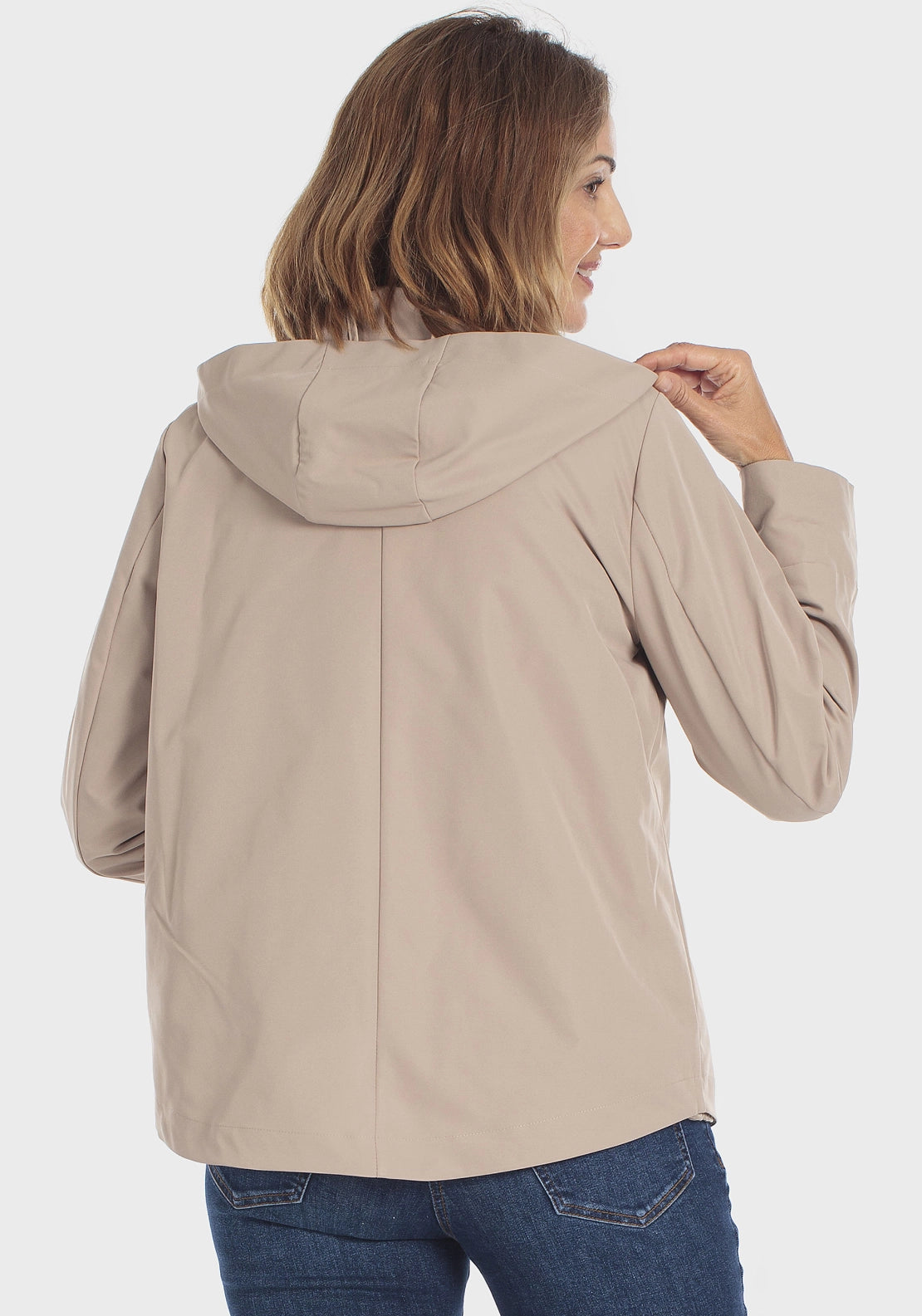 Parka And Vest - Beige