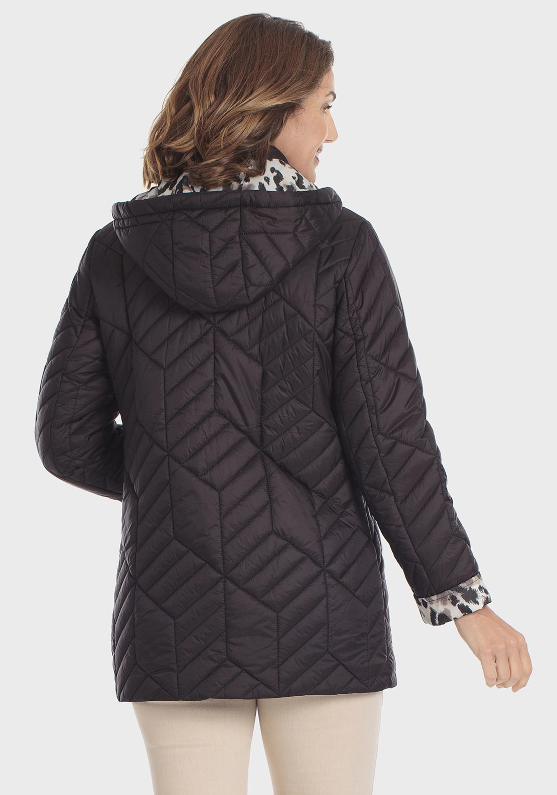 Parka With Hood - Black