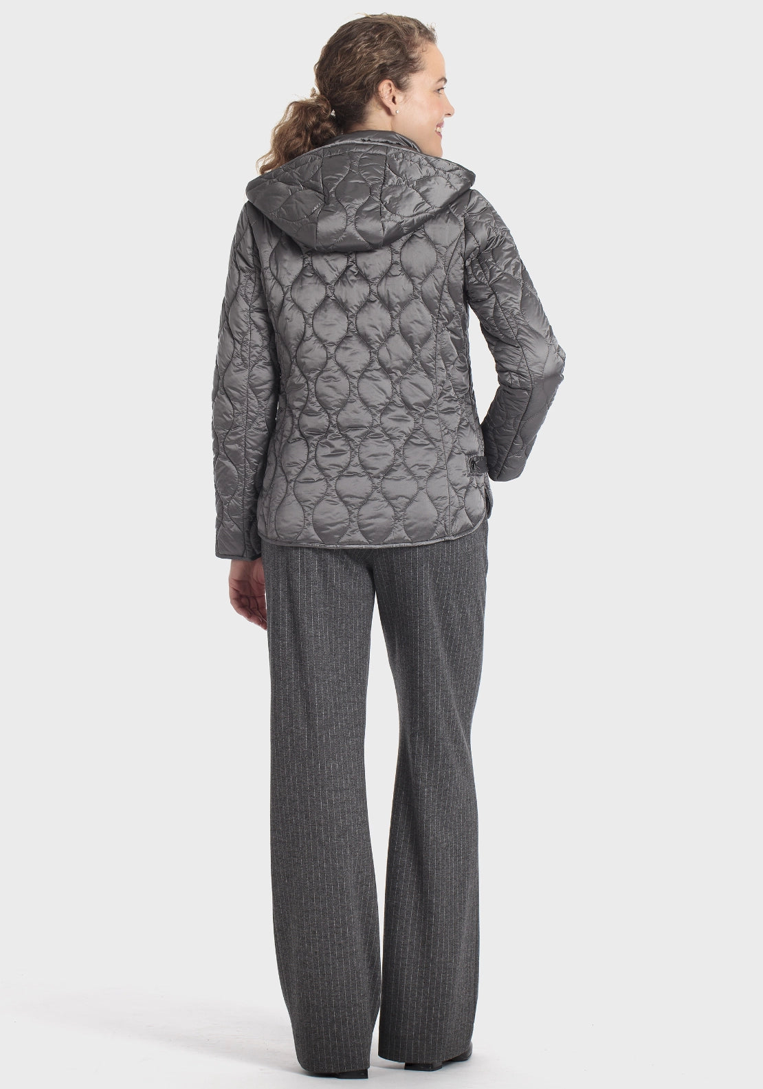 Parka With Hood - Grey