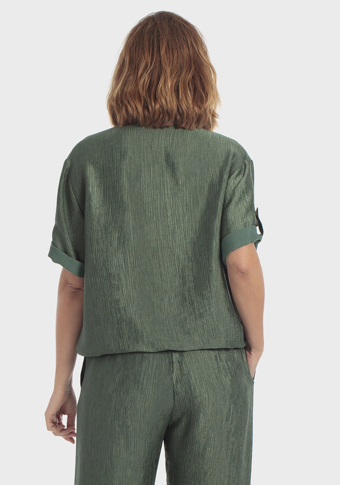 Military Style Shirt - Green