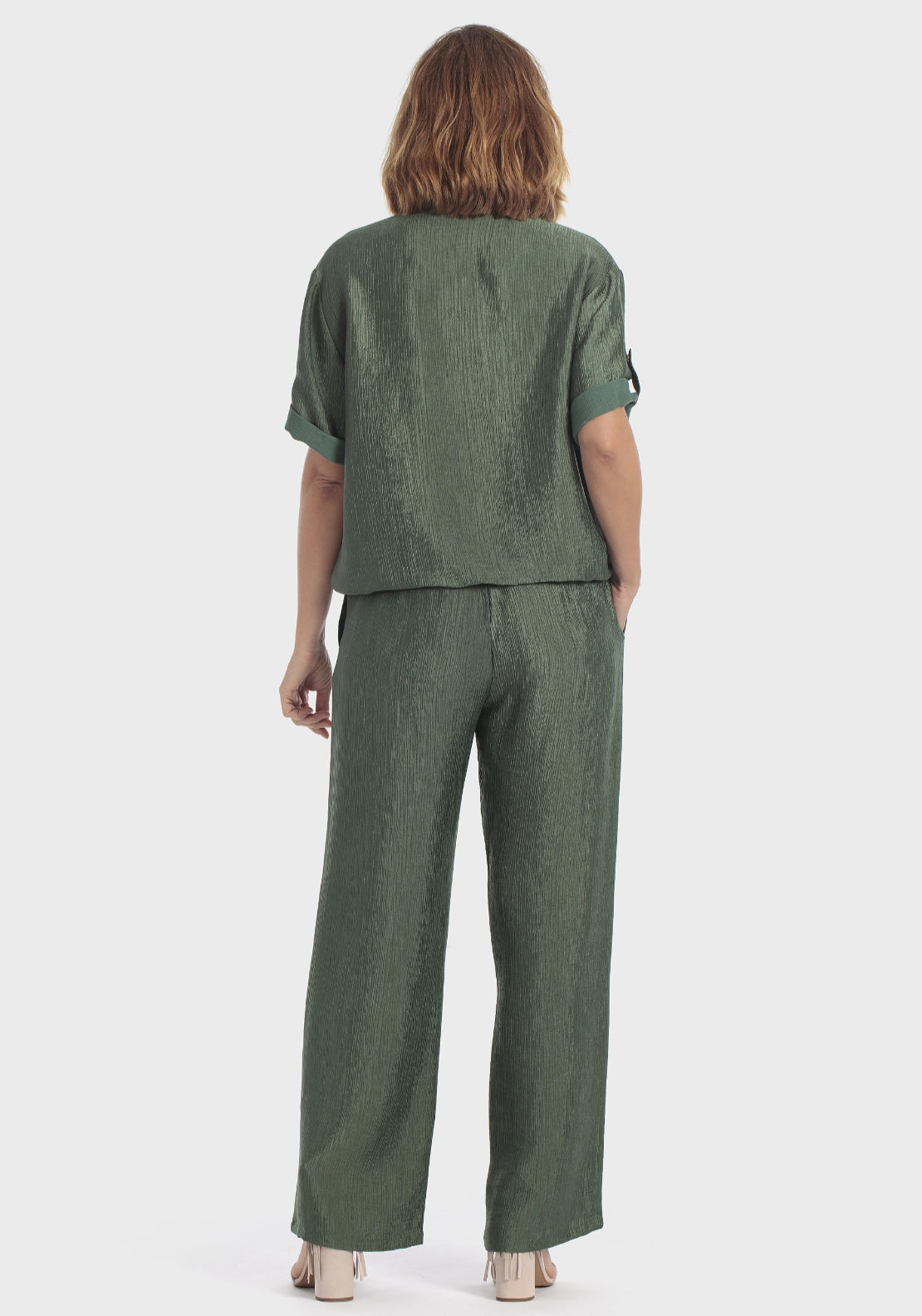 Military Style Shirt - Green
