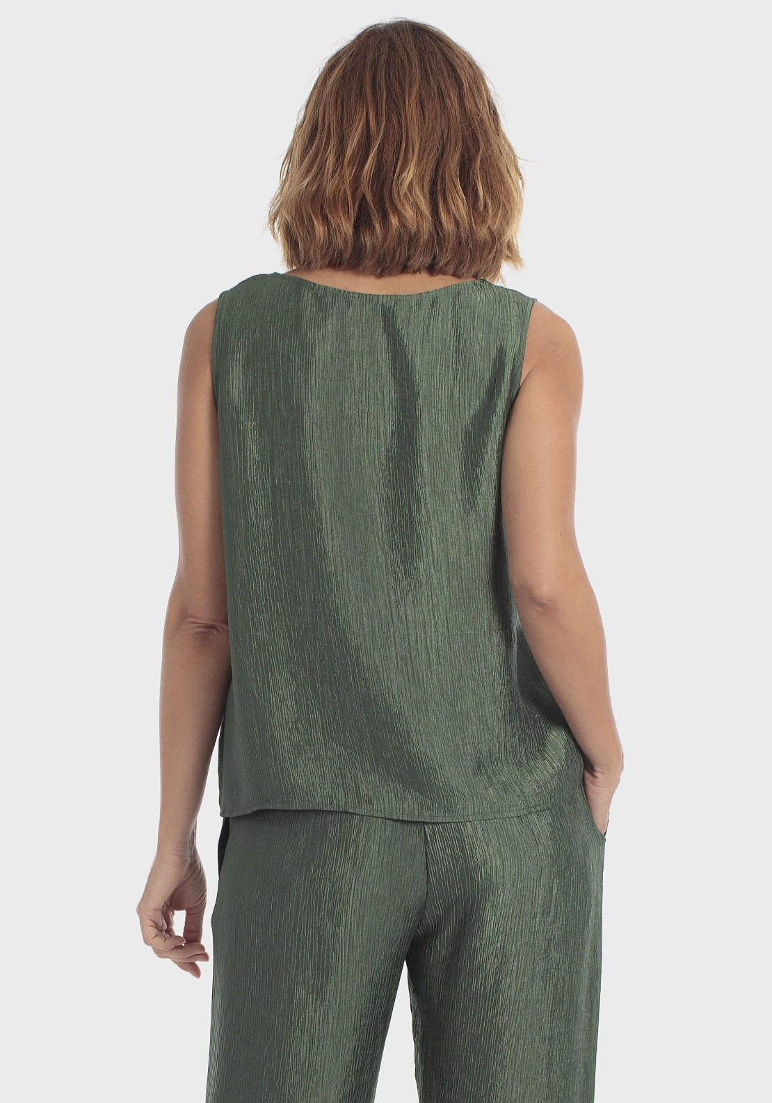 Fantasy Scoop Top - Green