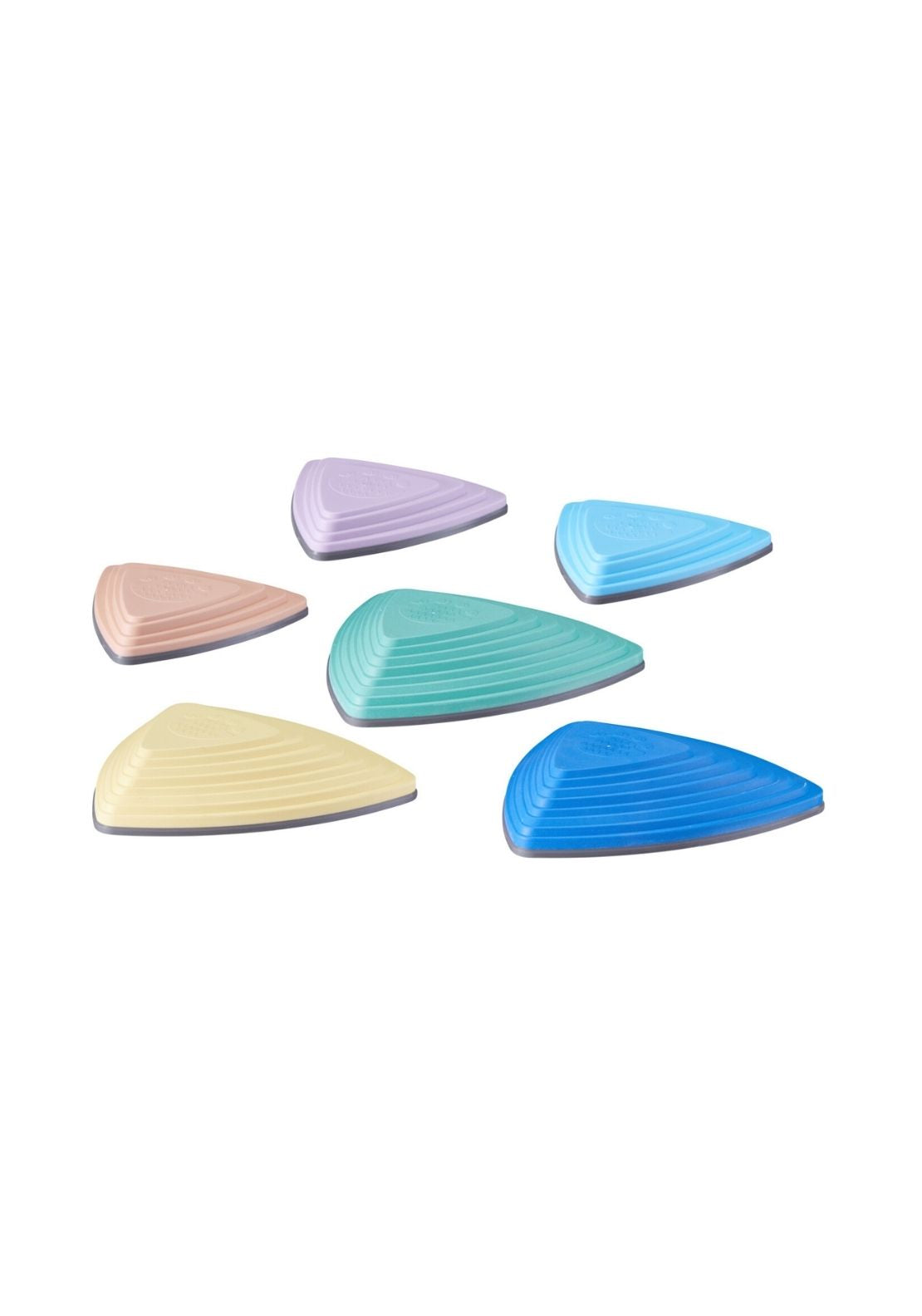 River Stepping Stone Set of 6 - Multi