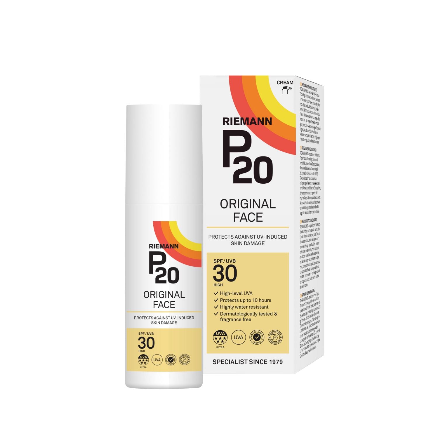 P20 Sun Protection Original Face SPF30 2 Shaws Department Stores