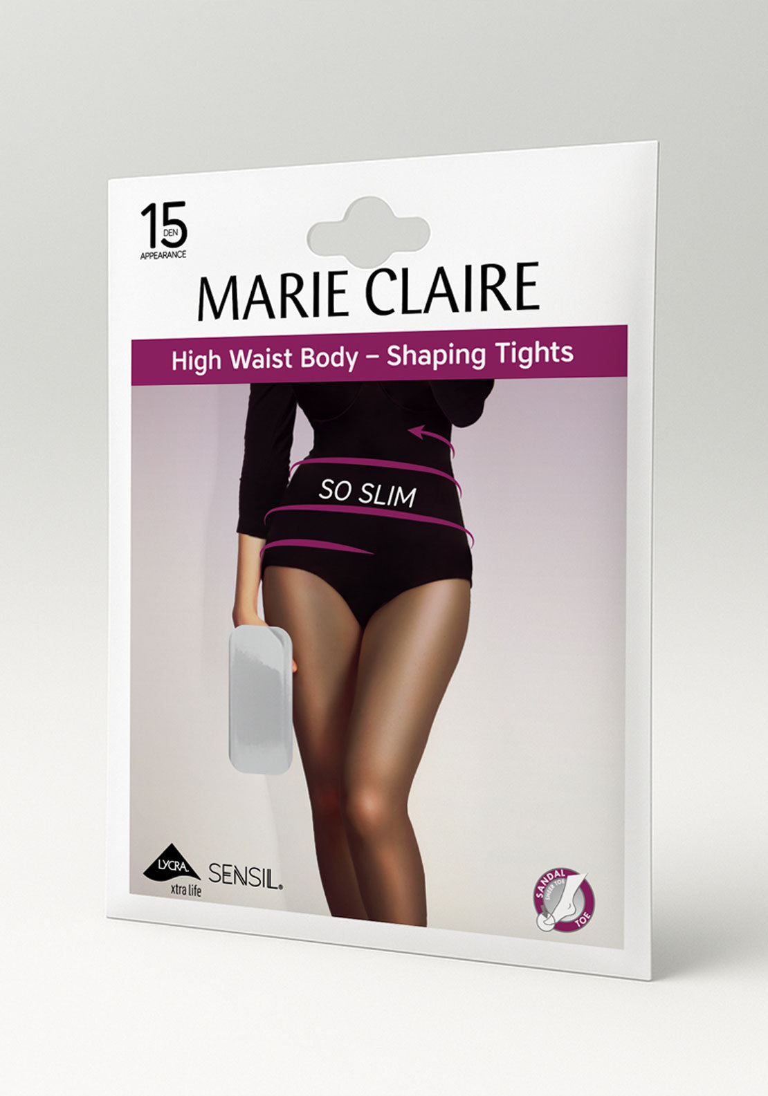 Marie Claire So Slim Ladder Resist Tights - Beige 4 Shaws Department Stores