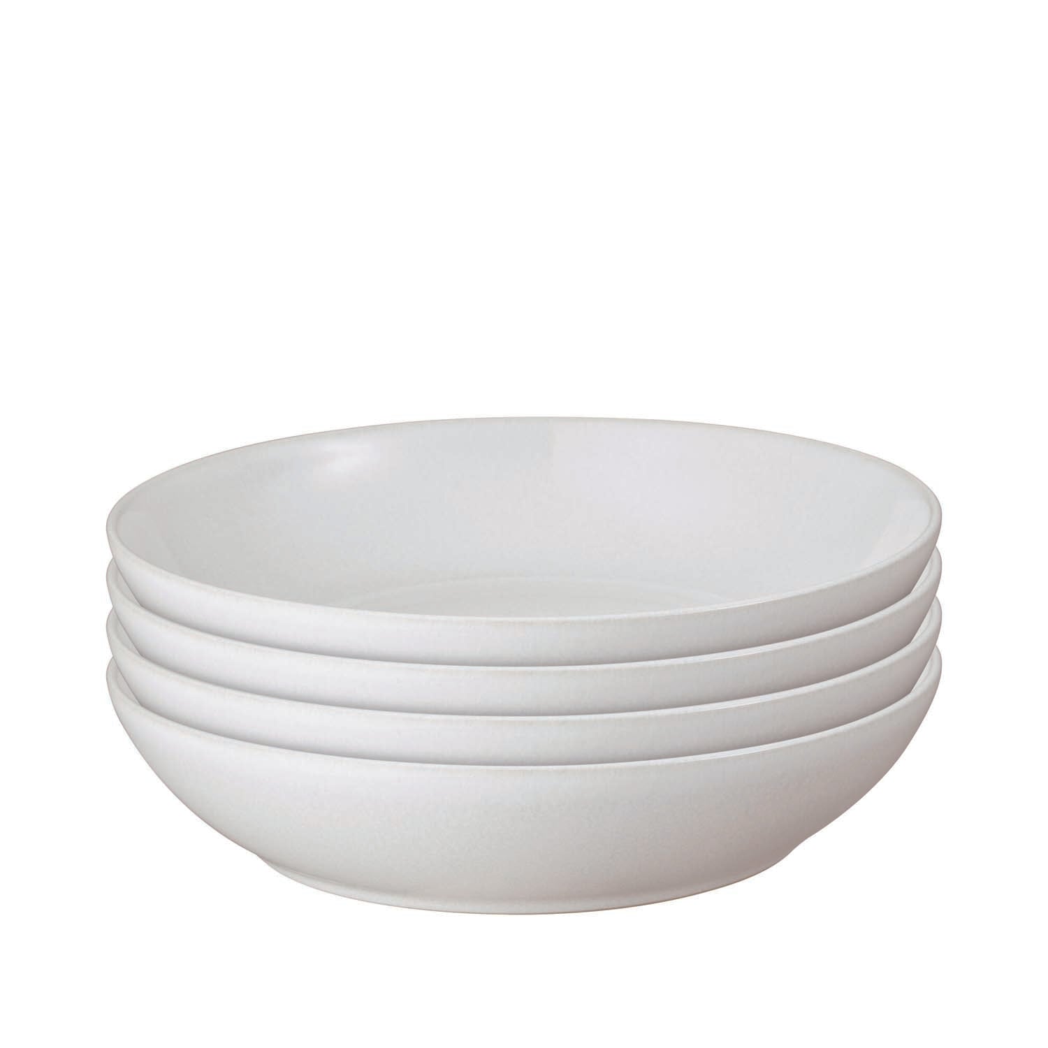 Denby Cotton White Set Of 4 Pasta Bowls 2 Shaws Department Stores