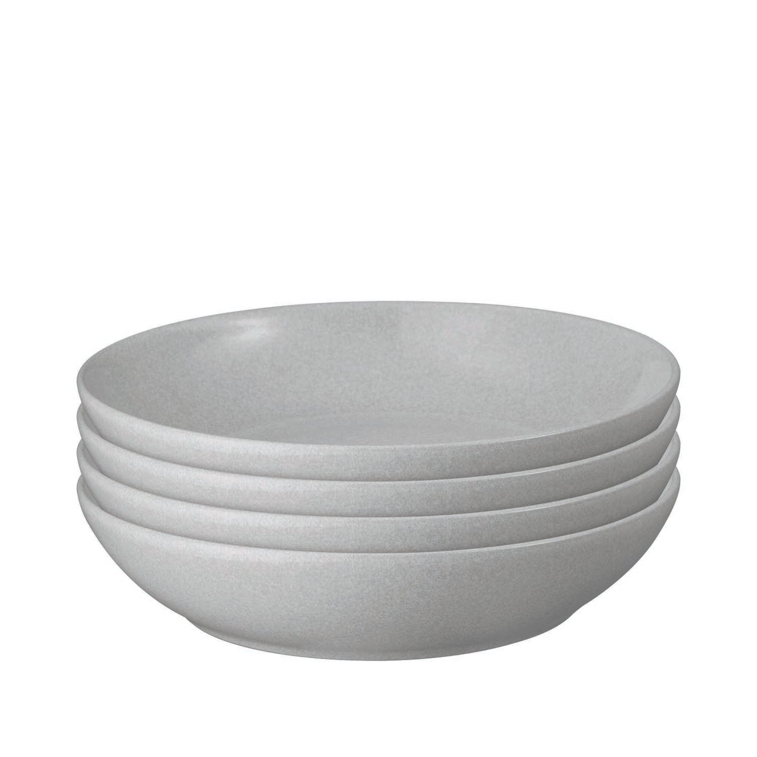 Denby Dove Grey Set Of 4 Pasta Bowls 2 Shaws Department Stores