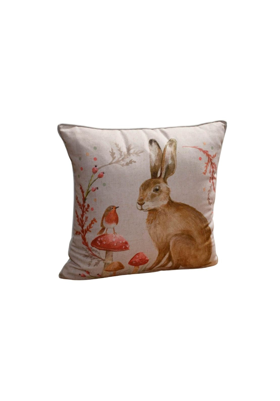 The Home Collection Woodland Hare Cushion - Multi 2 Shaws Department Stores