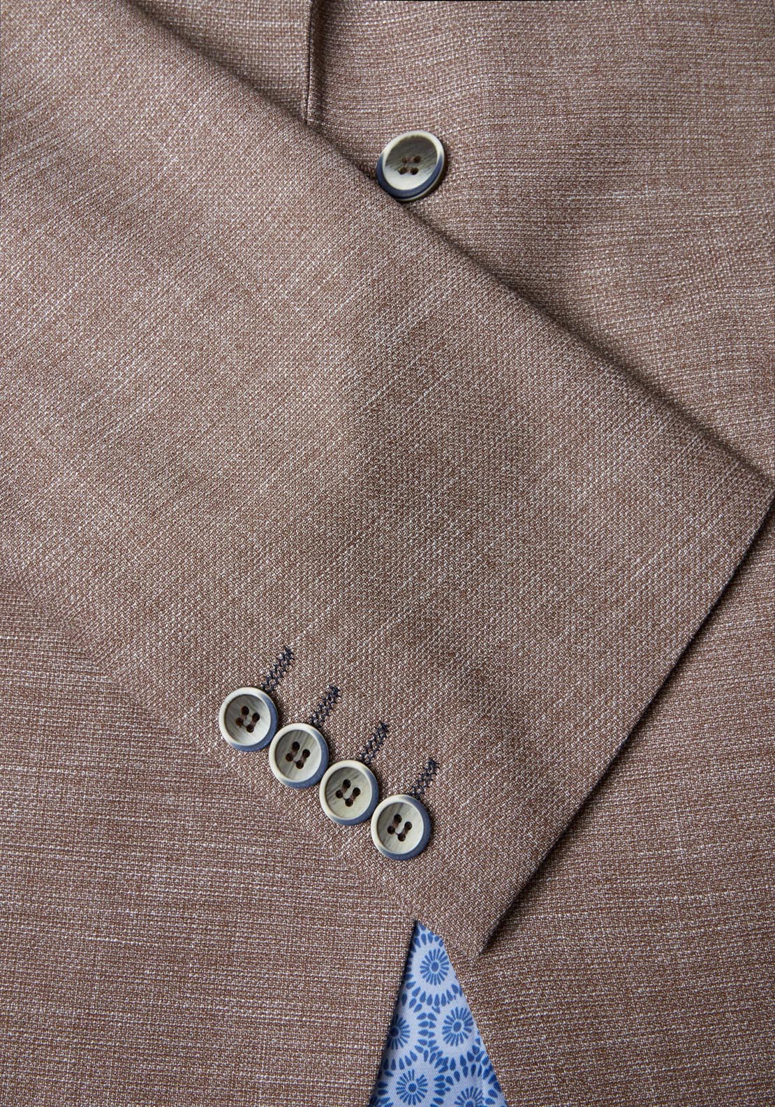 Daniel Grahame Dale Plain Sports Jacket - Beige 3 Shaws Department Stores