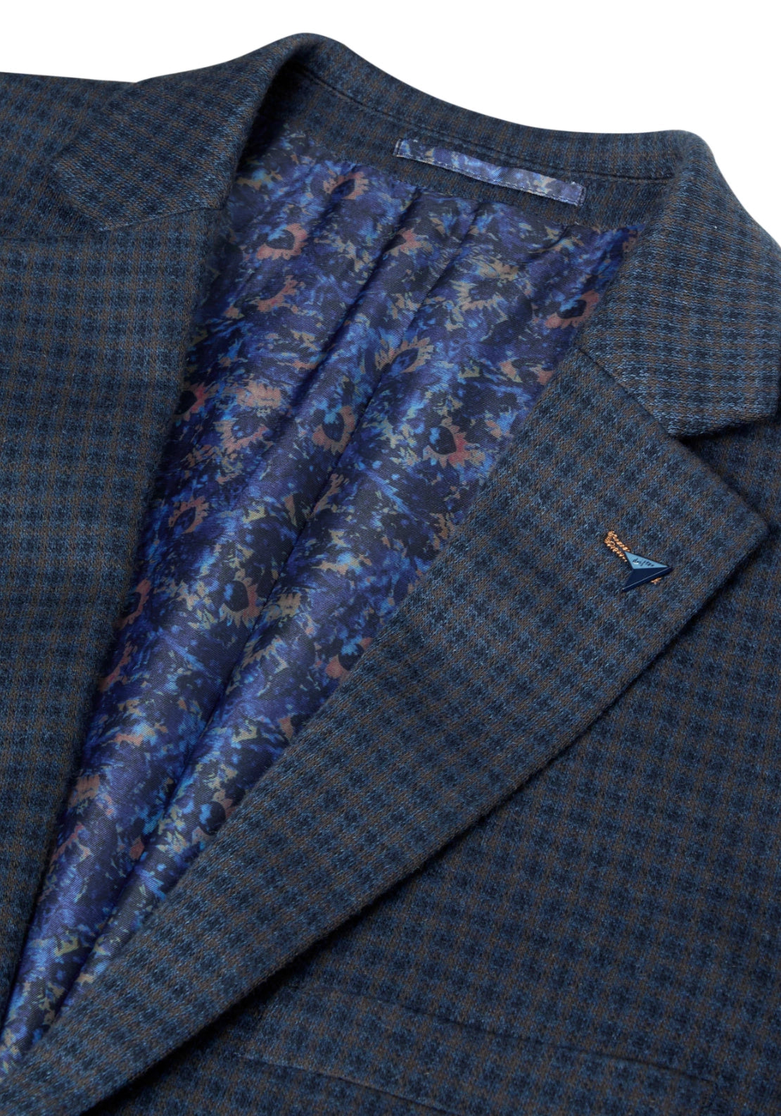 Check Sports Jacket - Navy